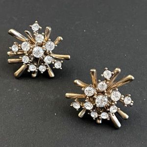 J. Crew Crystal Starburst Earrings